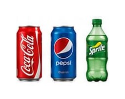 Coca-Cola, Pepsi and Sprite bottles and cans, carbonated soft drinks accepted for CRV