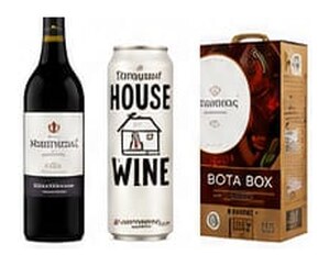 Wine bottles, cans and box wine accepted for CRV